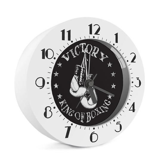 Victory King Of Boxing Print Alarm Clock