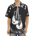 Victory King Of Boxing Print Aloha Shirt