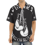 Victory King Of Boxing Print Aloha Shirt