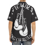 Victory King Of Boxing Print Aloha Shirt