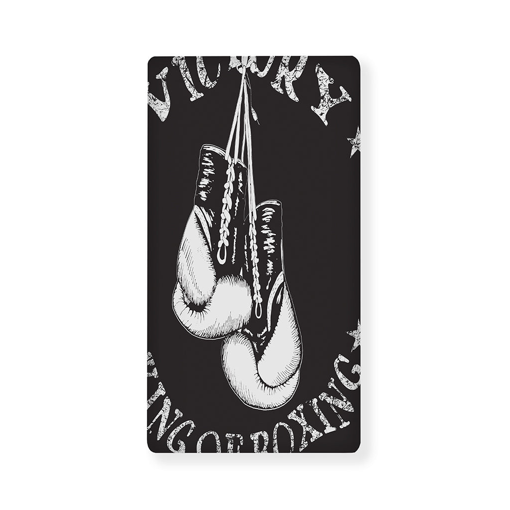 Victory King Of Boxing Print Baby Crib Sheet