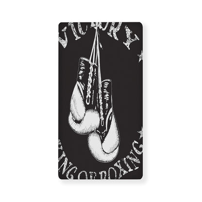 Victory King Of Boxing Print Baby Crib Sheet