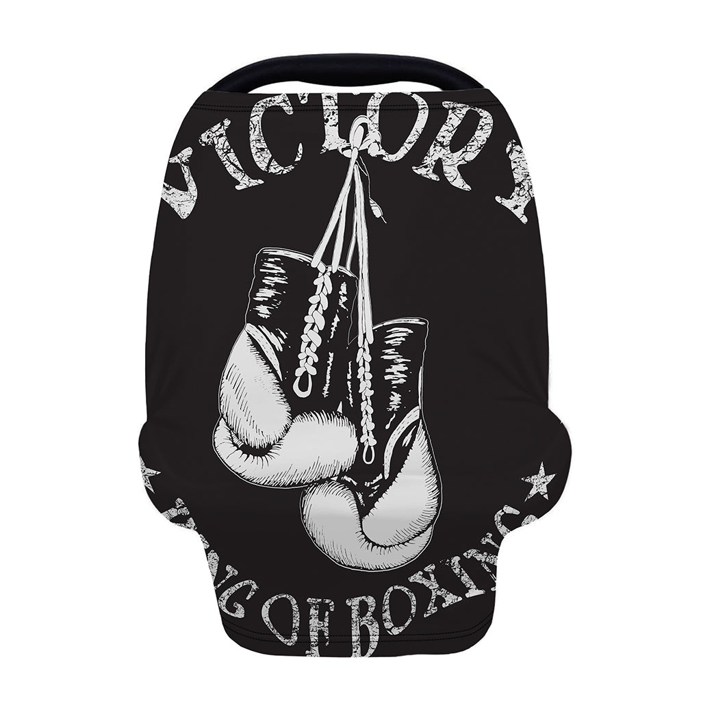 Victory King Of Boxing Print Baby Seat Cover