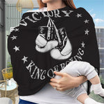 Victory King Of Boxing Print Baby Seat Cover