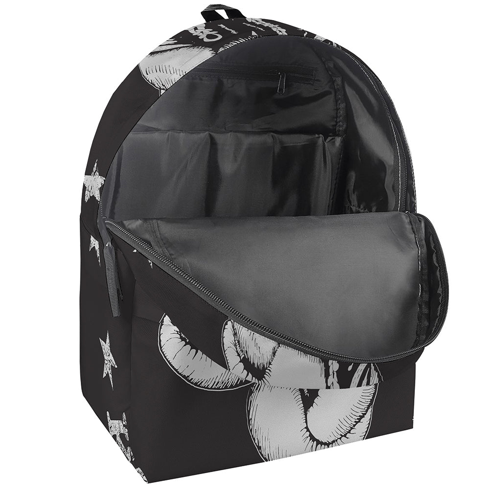 Victory King Of Boxing Print Backpack