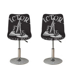 Victory King Of Boxing Print Bar Stool Covers