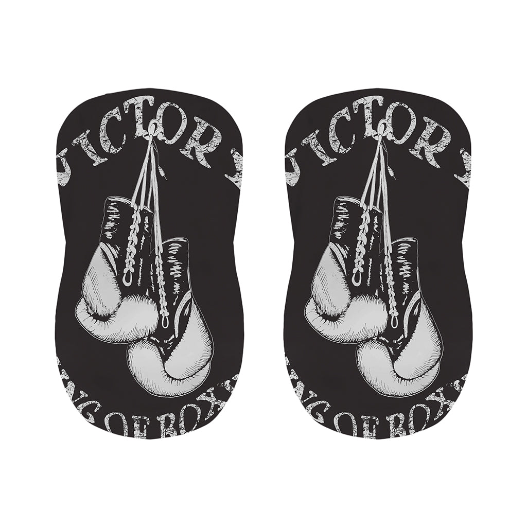 Victory King Of Boxing Print Bar Stool Covers