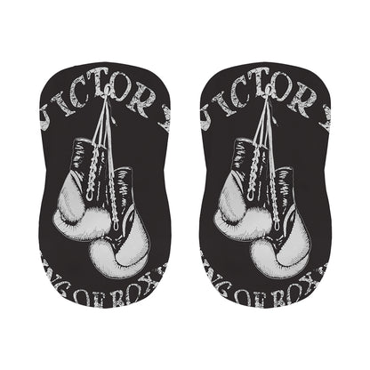Victory King Of Boxing Print Bar Stool Covers