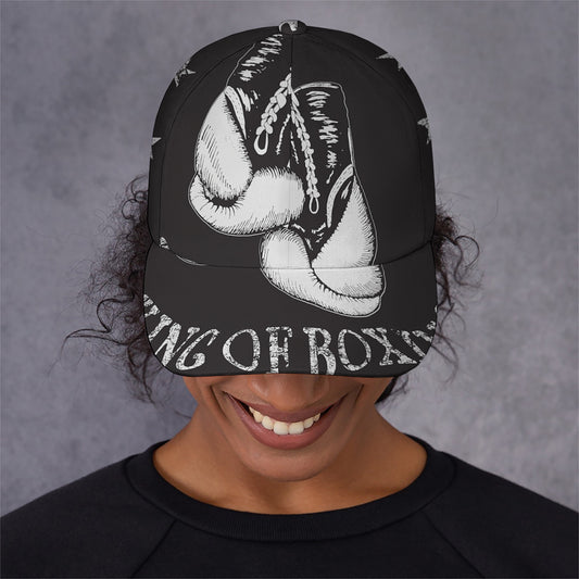 Victory King Of Boxing Print Baseball Cap