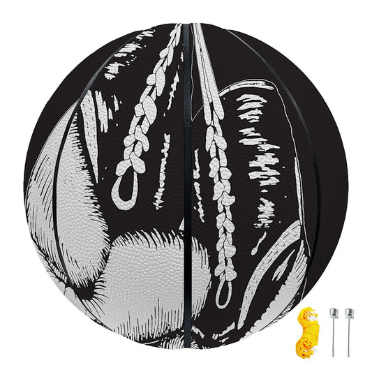 Victory King Of Boxing Print Basketball