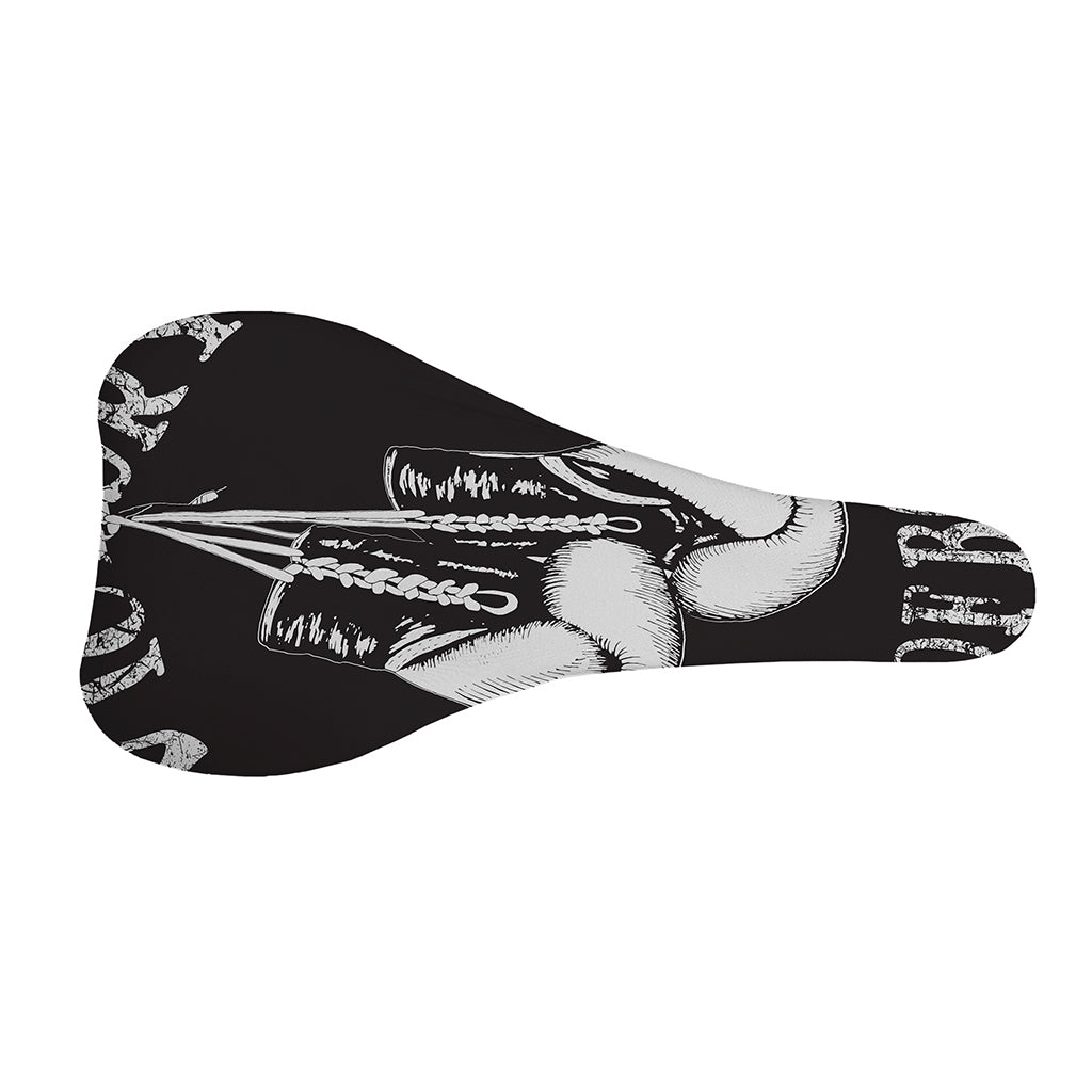 Victory King Of Boxing Print Bicycle Seat Cover