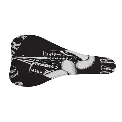 Victory King Of Boxing Print Bicycle Seat Cover