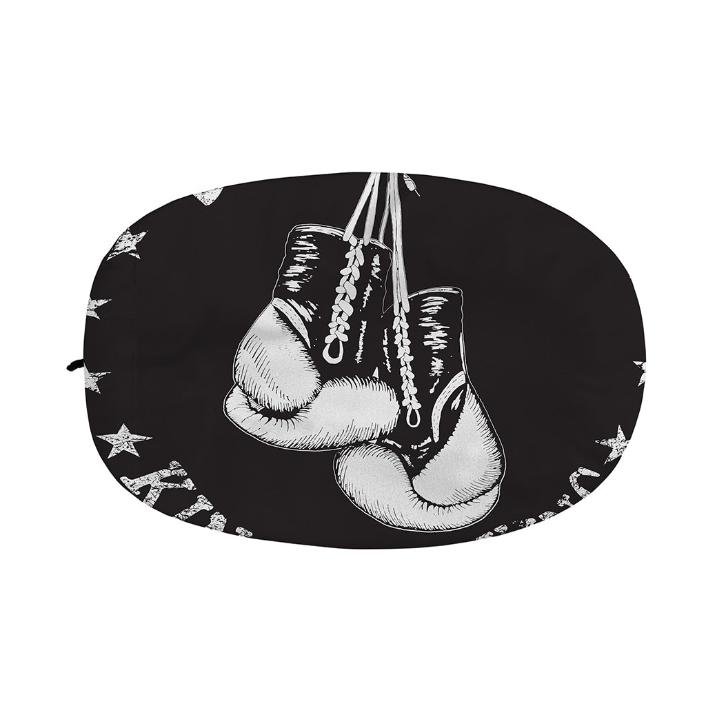 Victory King Of Boxing Print Car Side Mirror Covers