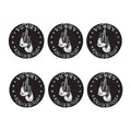 Victory King Of Boxing Print Coaster Set