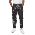 Victory King Of Boxing Print Cotton Sweatpants