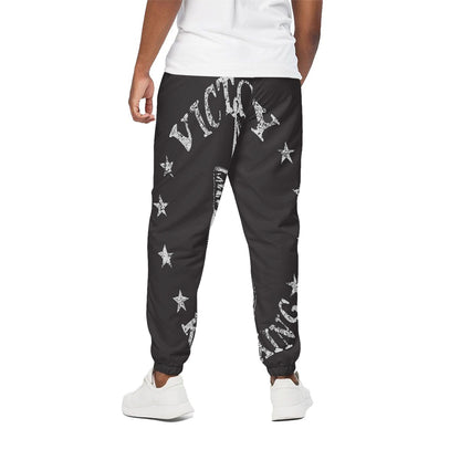 Victory King Of Boxing Print Cotton Pants