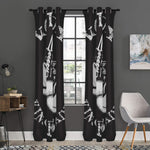 Victory King Of Boxing Print Curtain