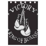 Victory King Of Boxing Print Curtain
