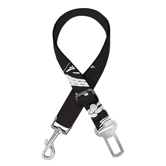 Victory King Of Boxing Print Dog Seat Belt