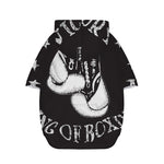 Victory King Of Boxing Print Dog Zip Up Hoodie