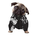 Victory King Of Boxing Print Dog Zip Up Jacket