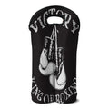 Victory King Of Boxing Print Double Neoprene Wine Tote
