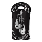 Victory King Of Boxing Print Double Neoprene Wine Tote