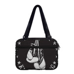 Victory King Of Boxing Print Double Strap Bible Bag