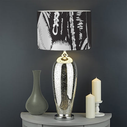 Victory King Of Boxing Print Drum Lamp Shade