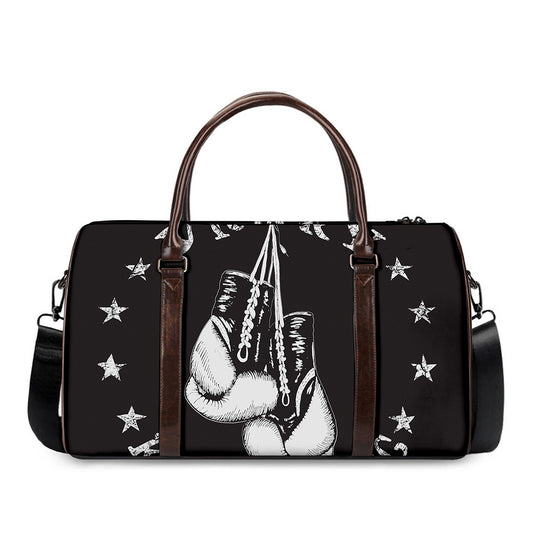 Victory King Of Boxing Print Duffle Bag