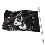 Victory King Of Boxing Print Flag