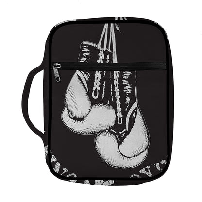 Victory King Of Boxing Print Front Pocket Bible Bag