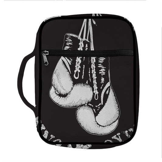 Victory King Of Boxing Print Front Pocket Bible Bag