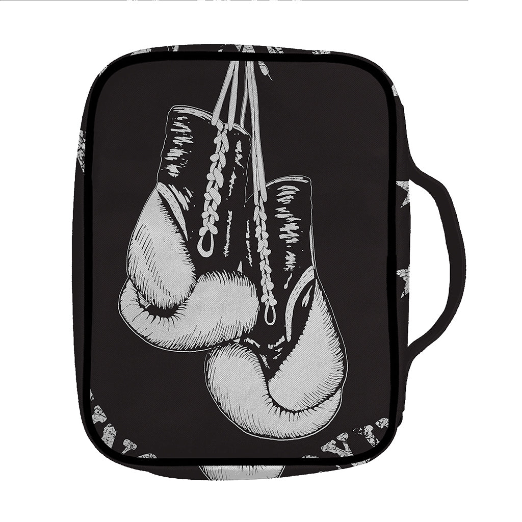Victory King Of Boxing Print Front Pocket Bible Bag