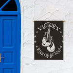 Victory King Of Boxing Print Garden Flag