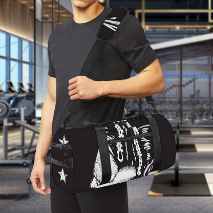 Victory King Of Boxing Print Gym Bag