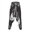 Victory King Of Boxing Print Hammer Pants