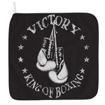 Victory King Of Boxing Print Hand Towel