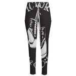 Victory King Of Boxing Print High-Waisted Pocket Leggings