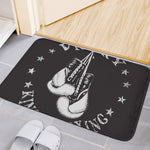Victory King Of Boxing Print Indoor Door Mat
