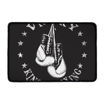 Victory King Of Boxing Print Kitchen Mat