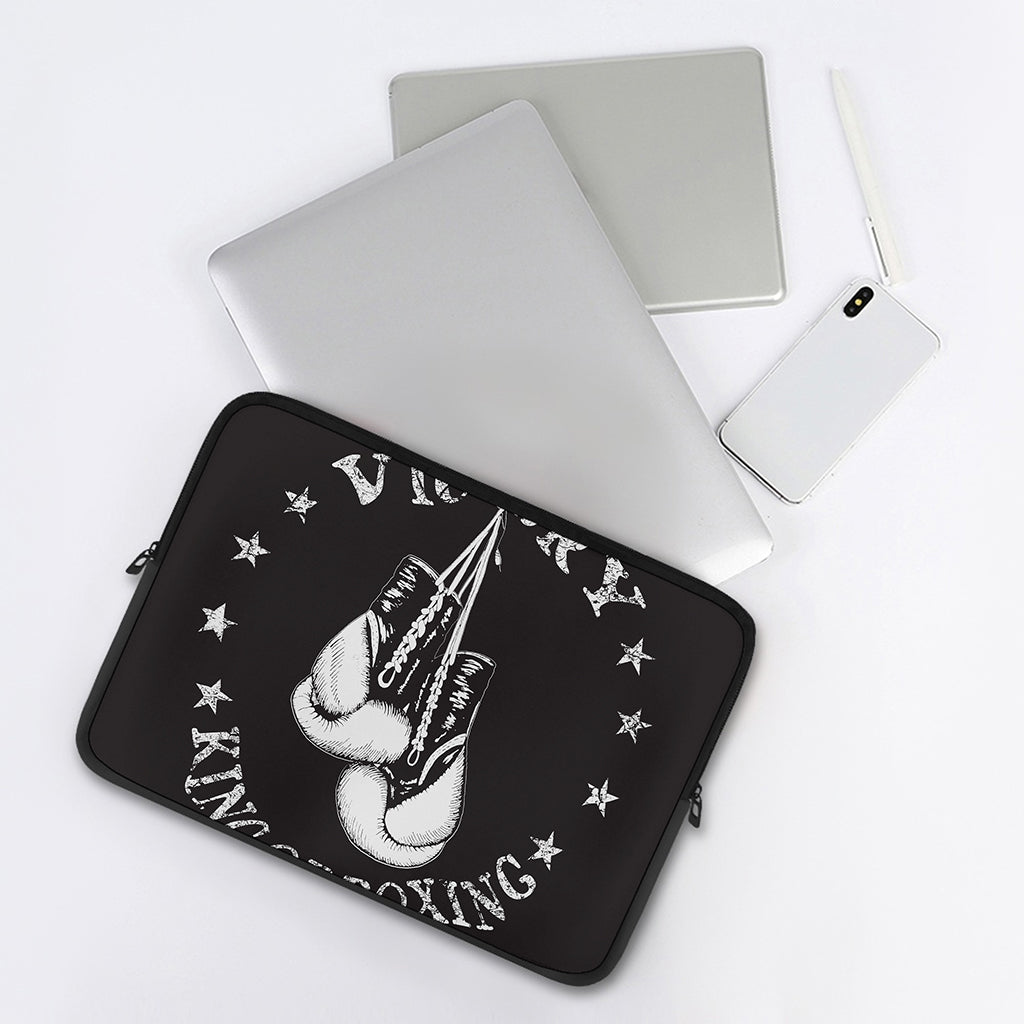 Victory King Of Boxing Print Laptop Sleeve