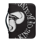 Victory King Of Boxing Print Leather Bible Cover
