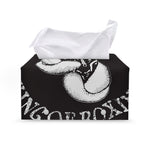 Victory King Of Boxing Print Leather Tissue Box Cover