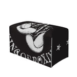 Victory King Of Boxing Print Leather Tissue Box Cover