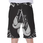 Victory King Of Boxing Print Men's Beach Shorts