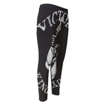 Victory King Of Boxing Print Men's Compression Pants