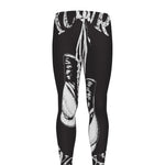 Victory King Of Boxing Print Men's leggings