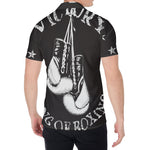 Victory King Of Boxing Print Men's Shirt