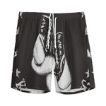 Victory King Of Boxing Print Men's Sports Shorts